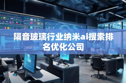 隔音玻璃行業納米ai搜索排名優化公司