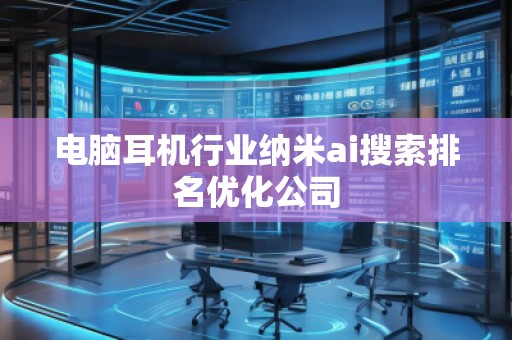 電腦耳機(jī)行業(yè)納米ai搜索排名優(yōu)化公司