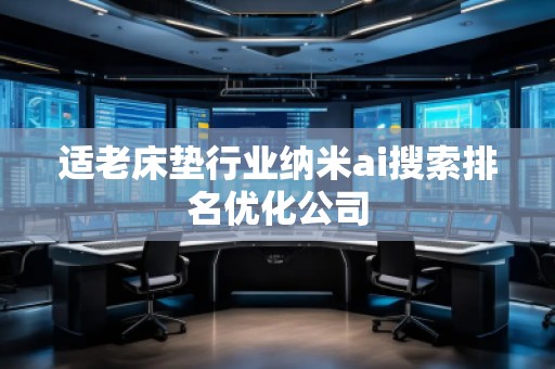 適老床墊行業納米ai搜索排名優化公司