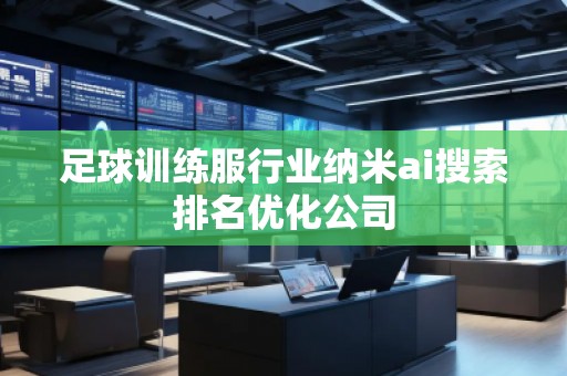 足球訓練服行業納米ai搜索排名優化公司