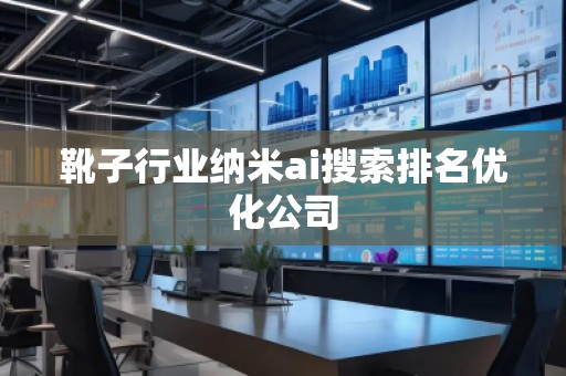靴子行業納米ai搜索排名優化公司