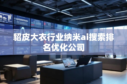 貂皮大衣行業納米ai搜索排名優化公司