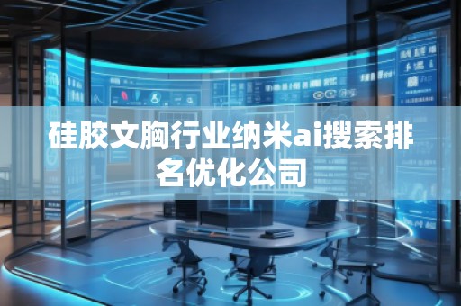 硅膠文胸行業納米ai搜索排名優化公司