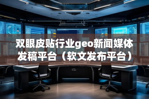 雙眼皮貼行業geo新聞媒體發稿平臺（軟文發布平臺）