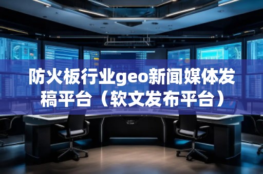 防火板行業geo新聞媒體發稿平臺（軟文發布平臺）