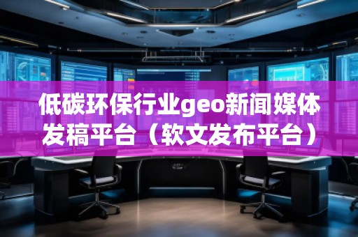 低碳環保行業geo新聞媒體發稿平臺（軟文發布平臺）