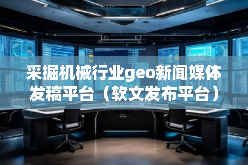 采掘機械行業(yè)geo新聞媒體發(fā)稿平臺(軟文發(fā)布平臺) 采掘機械行業(yè)geo新聞媒體發(fā)稿平臺(軟文發(fā)布平臺)