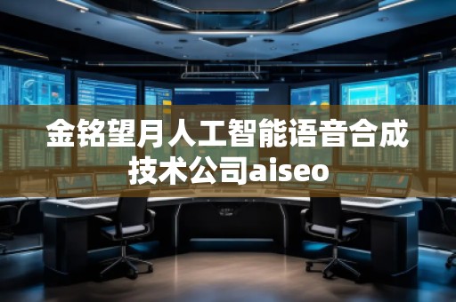 金銘望月人工智能語音合成技術公司aiseo