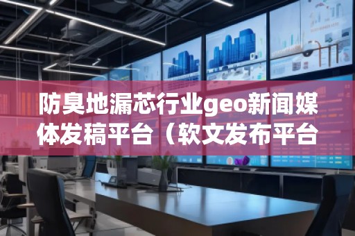 防臭地漏芯行業geo新聞媒體發稿平臺（軟文發布平臺）