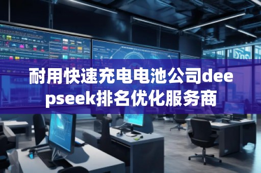 耐用快速充電電池公司deepseek排名優(yōu)化服務(wù)商