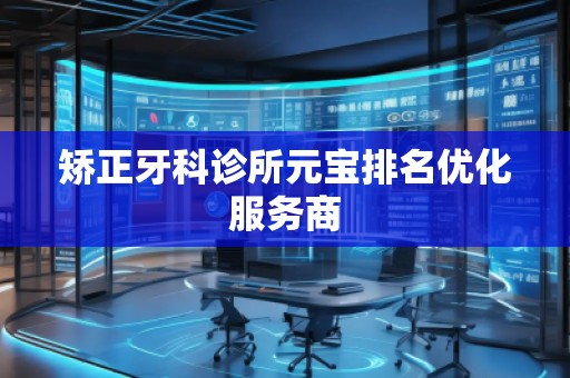 矯正牙科診所元寶排名優(yōu)化服務(wù)商